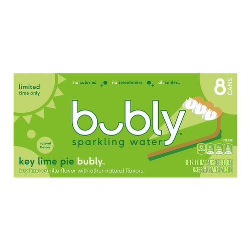 Bubly Key Lime Pie Limited Edition (8-pack)