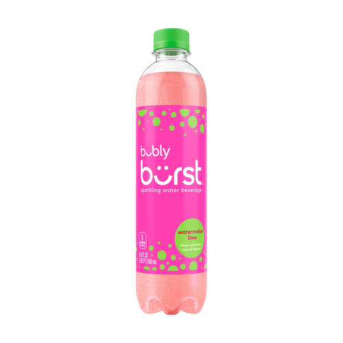 Bubly Burst Watermelon Lime Sparkling Water