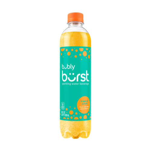 Bubly Burst Tropical Punch Sparkling Water