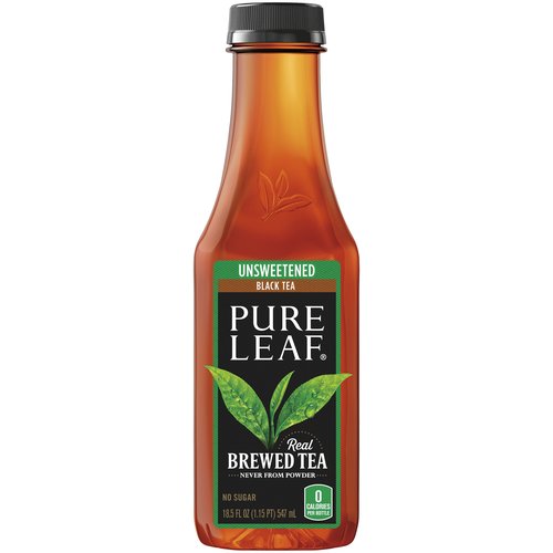 Pure Leaf Real Brewed Tea Black Tea, Unsweetened
