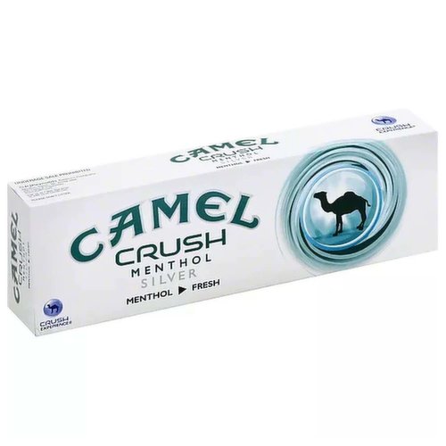 Camel Crush Menthol Silver Cigarettes