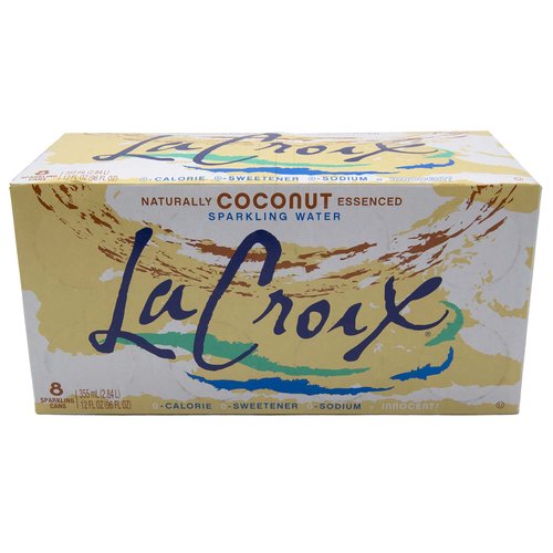 LaCroix Coconut Sparkling Water (8-pack)