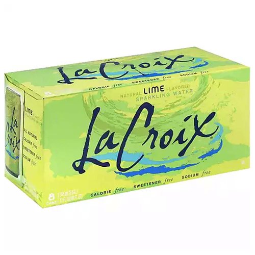 LaCroix Lime Sparkling Water (8-pack)