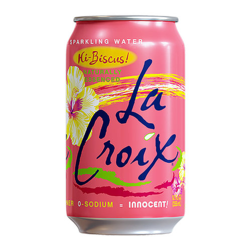 LaCroix Hibiscus Sparkling Water (Single)