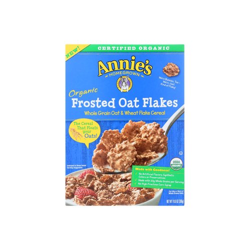 Annie's Organic Frosted Oat Flakes Cereal
