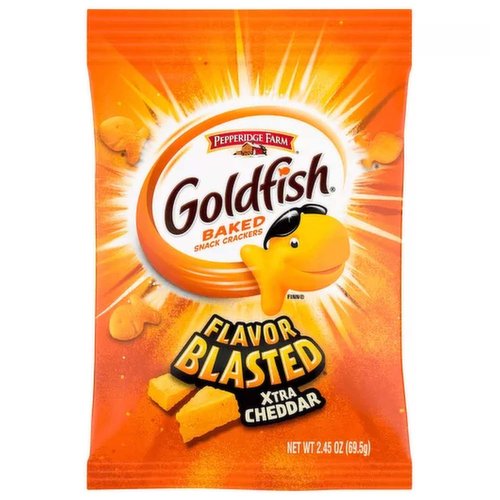 Goldfish Xtra Cheddar Snack Crackers