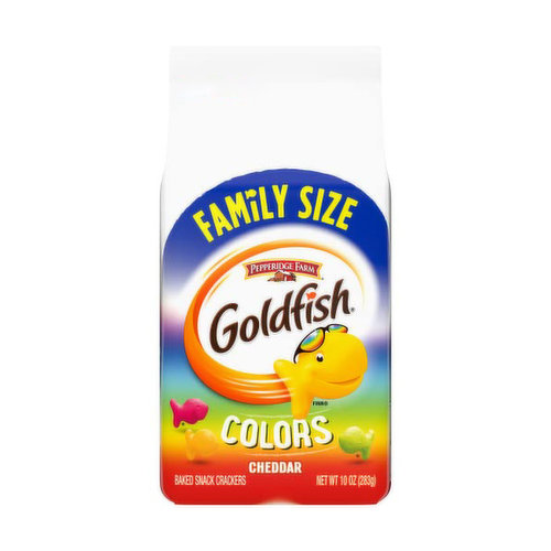 Pepperidge Farm Goldfish Family Size Colors