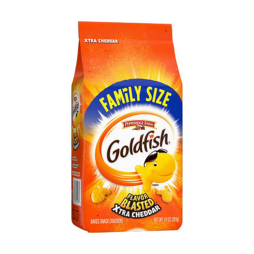 Pepperidge Farm Goldfish Family Size Xtra Cheddar