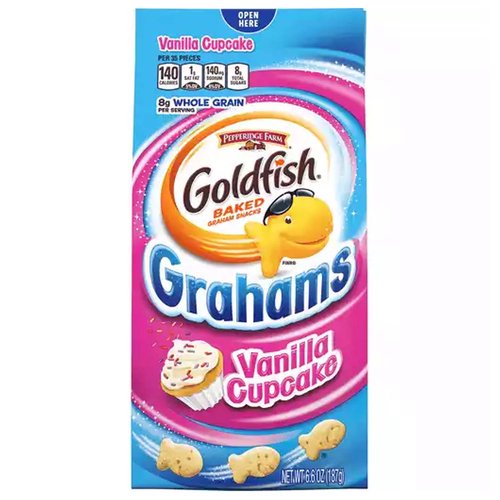 Pepperidge Farm Goldfish Graham Snacks, Vanilla Cupcake