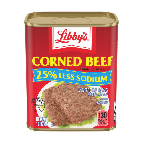 Libby's Corned Beef Reduced Sodium