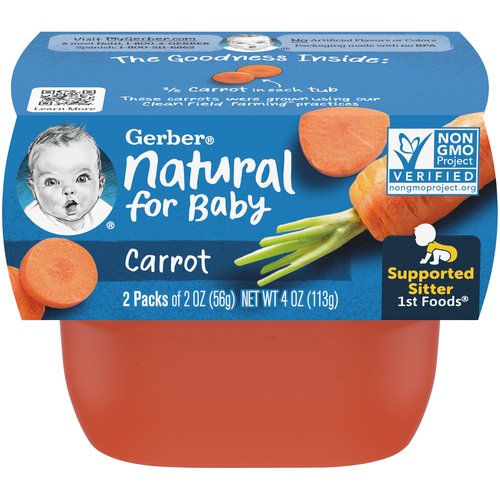 Gerber 1st Baby Food, Carrot 