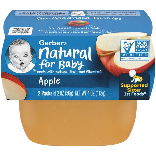 Gerber 1st Baby Food, Apple 