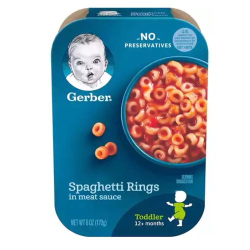 Gerber Lil' Entrees, Spaghetti with Meat