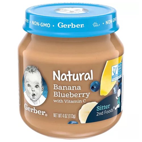 Gerber Nat Banana Blueberry