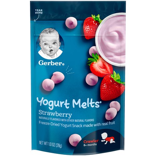 Gerber Yogurt Melts, Strawberry