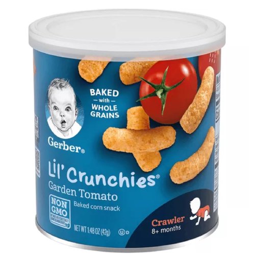 Gerber Graduates Lil' Crunchies, Garden Tomato