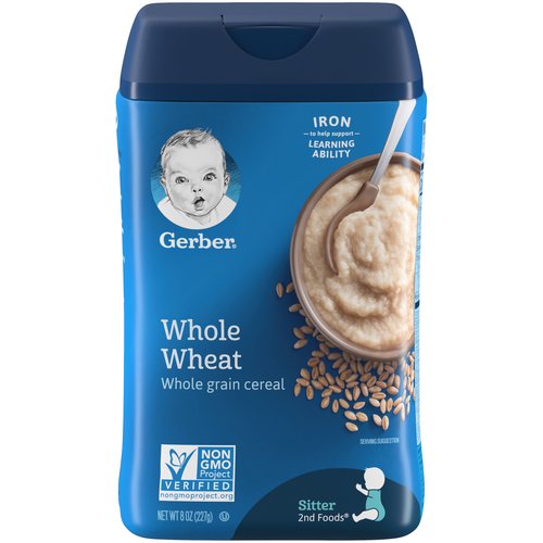 Gerber Cereal, Whole Wheat