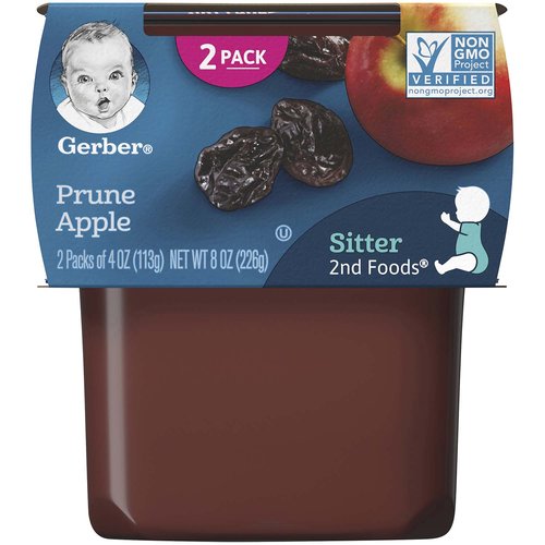 Gerber 2nd Foods Prune Apple Baby Food