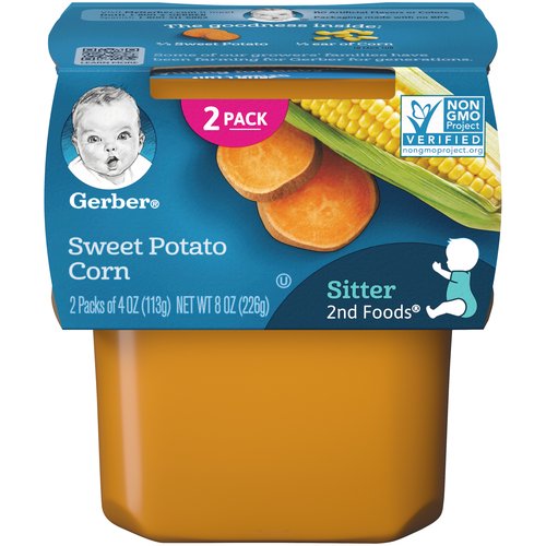 Gerber 2nd Foods Baby Food, Sweet Potato Corn