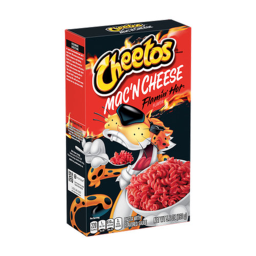 Cheetos Mac & Cheese Flamin Hot Box