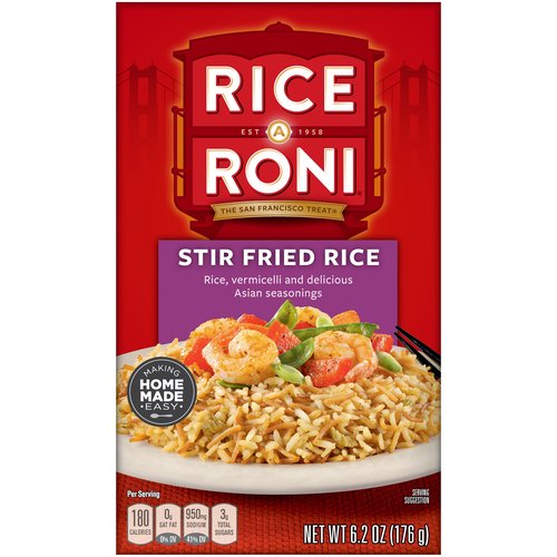 Rice A Roni Rice Vermicelli, Stir Fried Rice