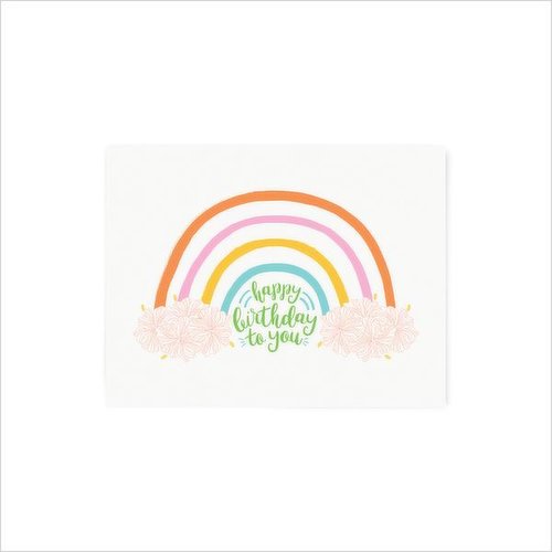 Nico Happy Birthday Rainbow Card