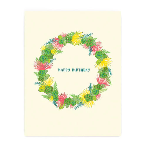 Nico Lei Ohia Birthday Card