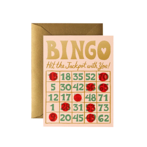 Rifle Paper Card Bingo