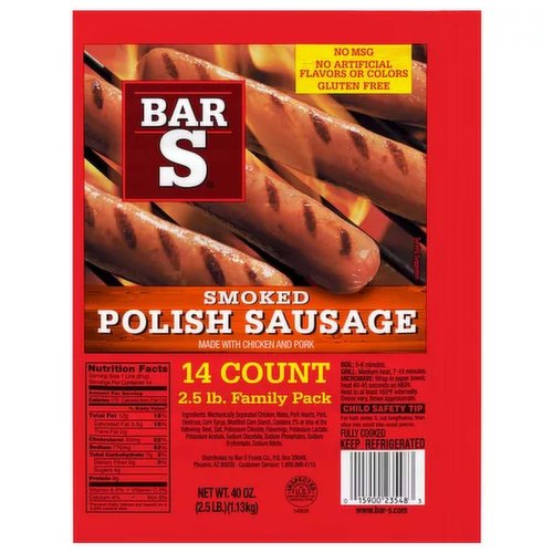 Bar S Smoked Polish Sausage