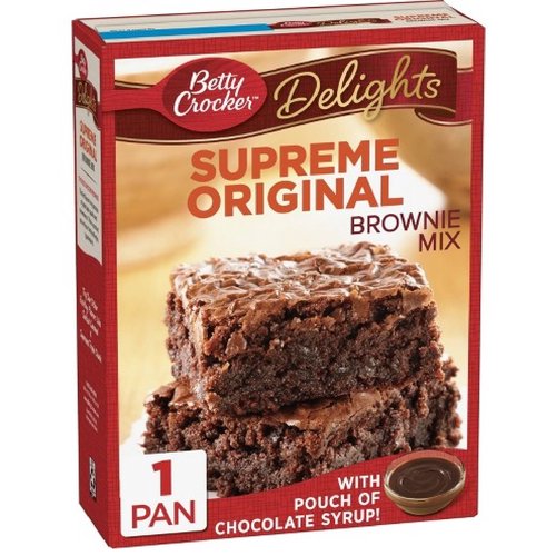 Betty Crocker Delights Supreme Brownie Mix