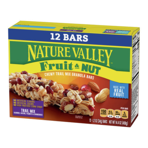 Nature Valley Fruit & Nut Trail Mix Bar