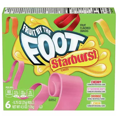 Betty Crocker Fruit Roll Ups, Starburst