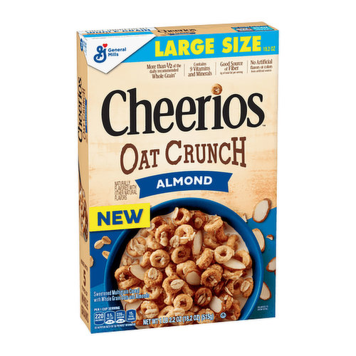 Cheerios Oat Crunch Almond Lg