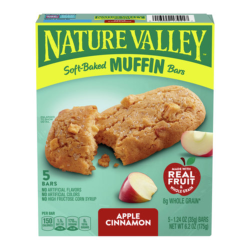 Nature Valley Muffin Bars Apple Cinnamon