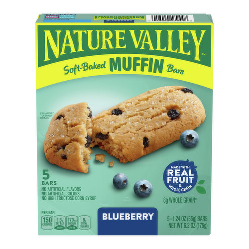 Nature Valley Muffin Bars Blueberry