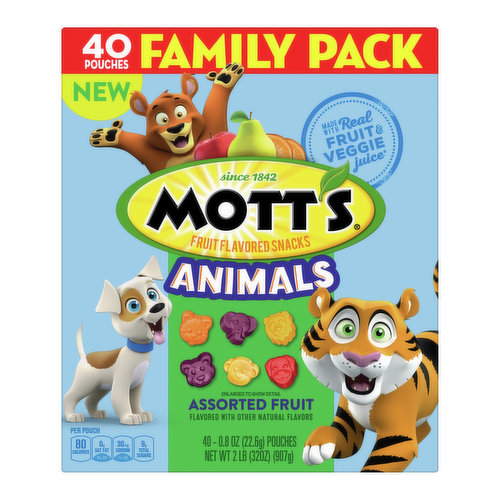 Mott's Assorted Animals Fruit Snack