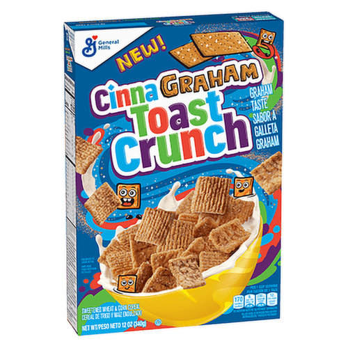 Cinnagraham Toast Crunch Cereal