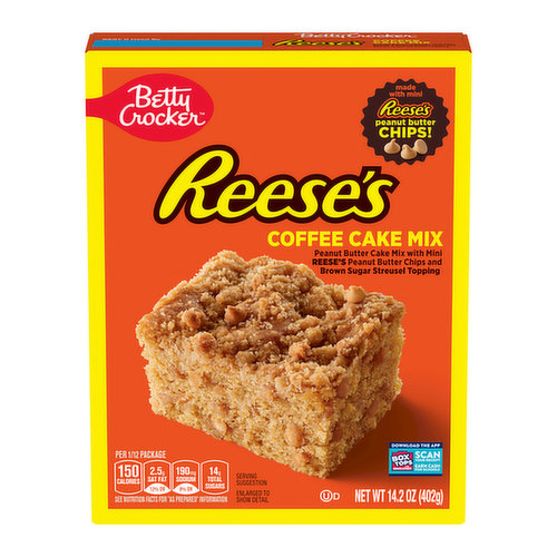 Reese's Peanut Butter Coffee Cake Mix