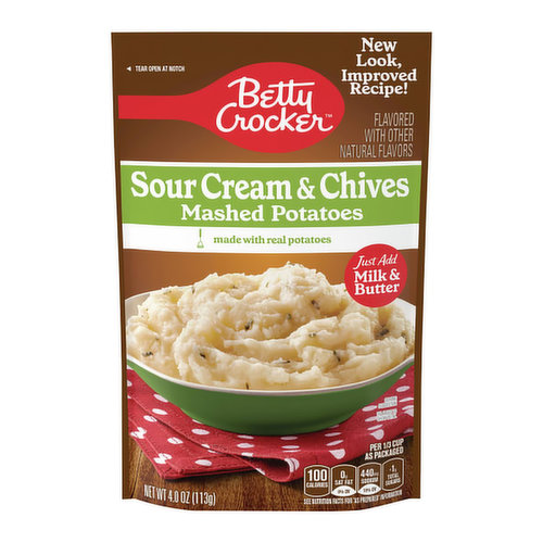 Betty Crocker Sour Cream & Chives Mashed Potatoes