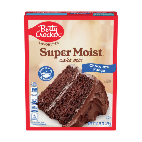 Betty Crocker Favorites Chocolate Fudge Cake Mix