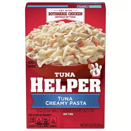 Betty Crocker Tuna Helper, Tuna Creamy Pasta