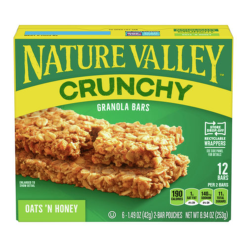 Nature Valley Oats 'N Honey Granola Bars