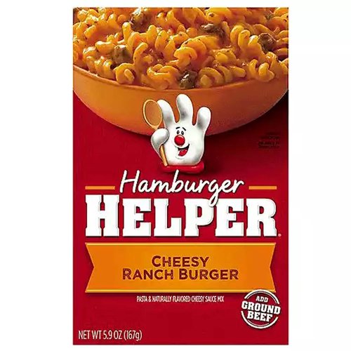 Betty Crocker Hamburger Helper, Cheesy Ranch Burger