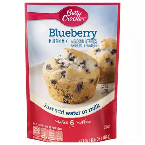 Betty Crocker Muffin Mix, Blueberry