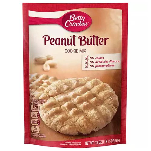 Betty Crocker Cookie Mix, Peanut Butter