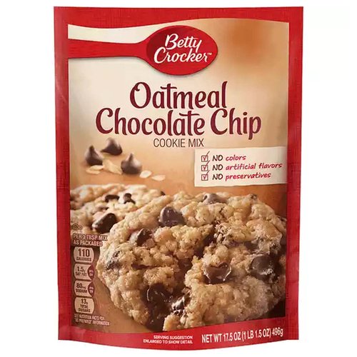 Betty Crocker Cookie Mix, Oatmeal Chocolate Chip