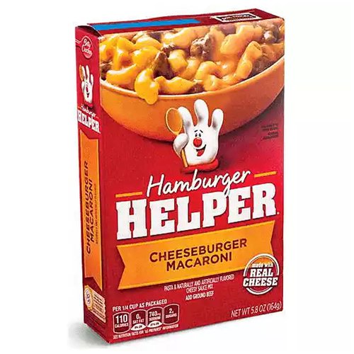 Betty Crocker Hamburger Helper, Cheeseburger Macaroni