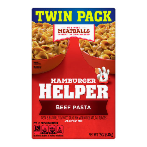 Hamburger Helper Beef Pasta Twin Pack