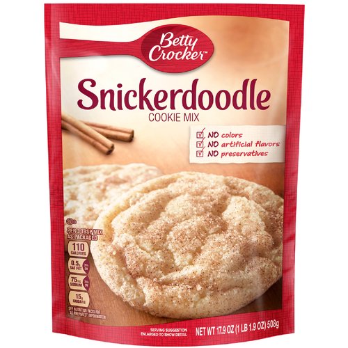 Betty Crocker Pouch Mix Snickerdoodle Cookie