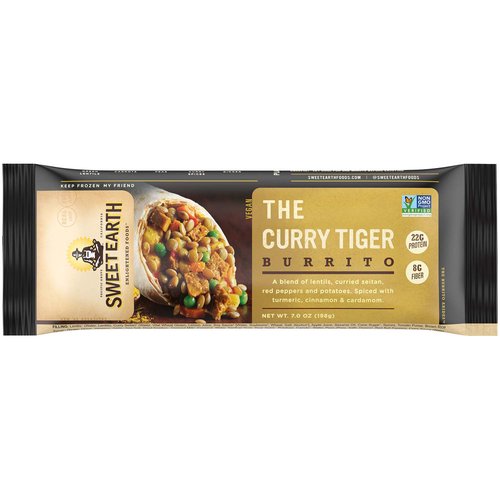 Sweet Earth The Curry Tiger Burrito